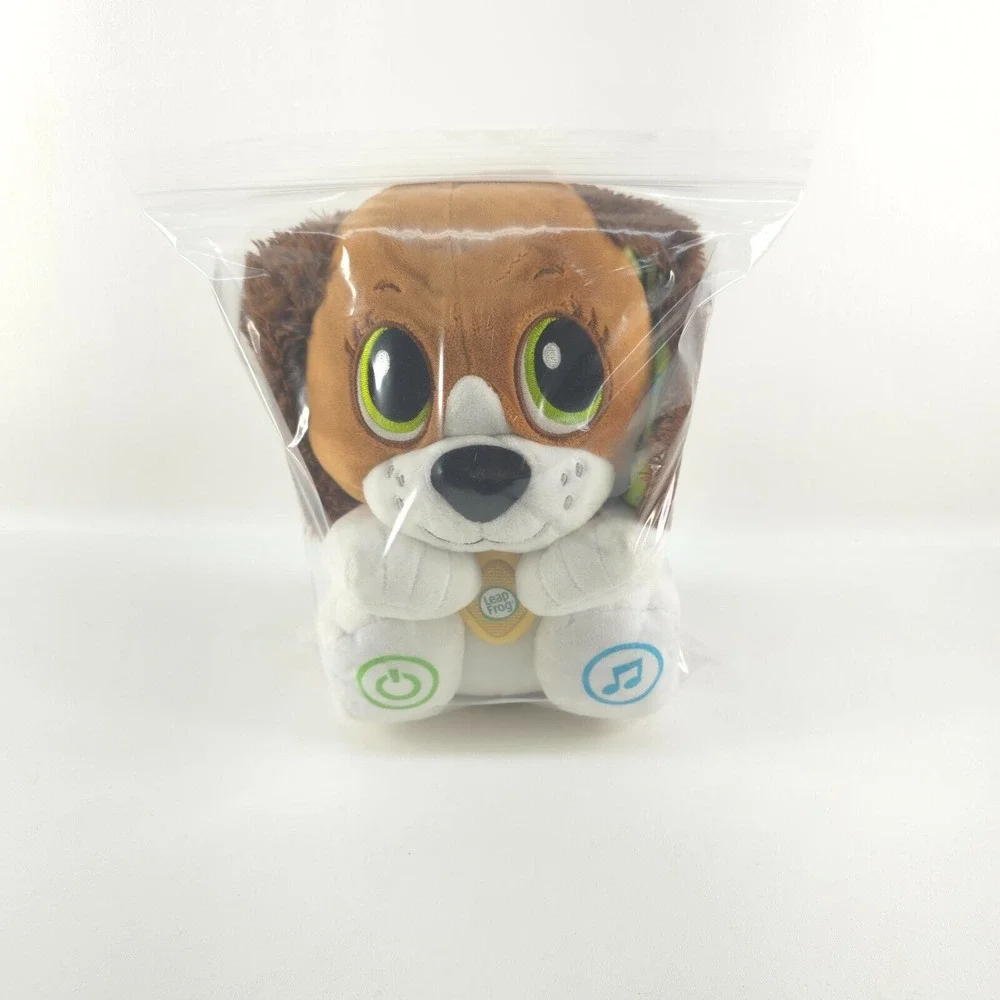 Leap Frog Speak and Learn Puppy Interactive Plush Fully Tested Works See VIDEO‎